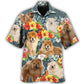 Chow Chow Tropical Dog Lover Design – Hawaiian Shirt