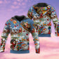 Say Hi From Santa Snow - 3D Hoodie