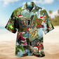 Christmas Alligator Greeting Edition – Hawaiian Shirt