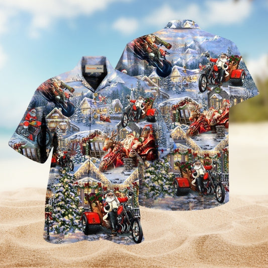 Christmas Amazing Santa Biker Limited Edition – Hawaiian Shirt