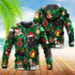 Christmas Cats Meowy Holiday Art – 3D Hoodie