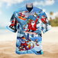 Christmas Close To Heaven Down To Earth Snowboarding Limited Edition – Hawaiian Shirt