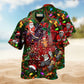 Christmas Come On Play Hockey With Santa Claus And Reindeer Limited Edition – Hawaiian Shirt