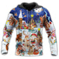 Christmas Happy Animals Night - 3D Hoodie
