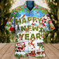 Christmas Happy New Year Snow Edition - Hawaiian Shirt - HAWS01FNN180821 - Owls Matrix LTD