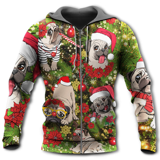 Christmas Have A Little Pugmas – 3D Hoodie