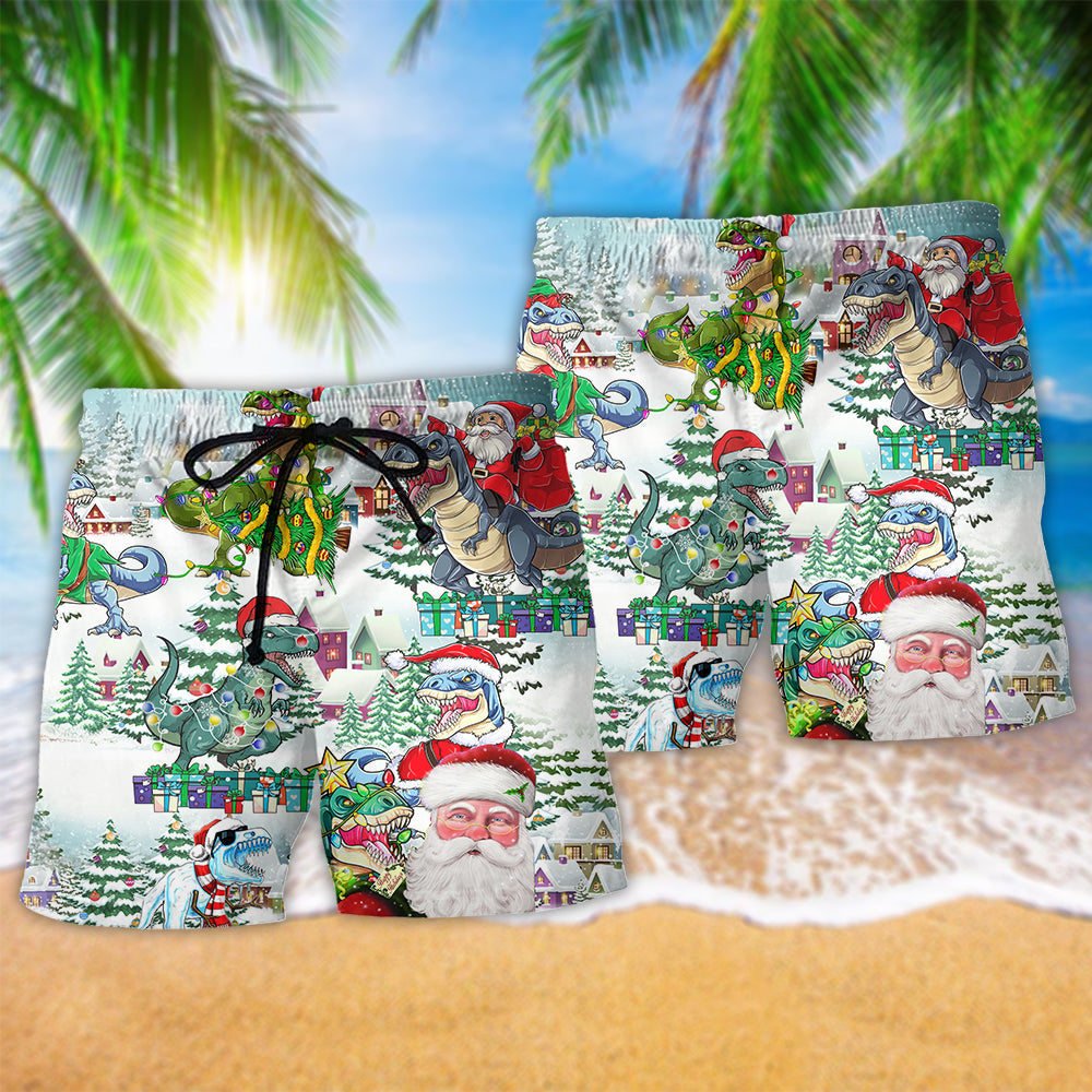 Christmas Roarsome Holiday Fun – Beach Short