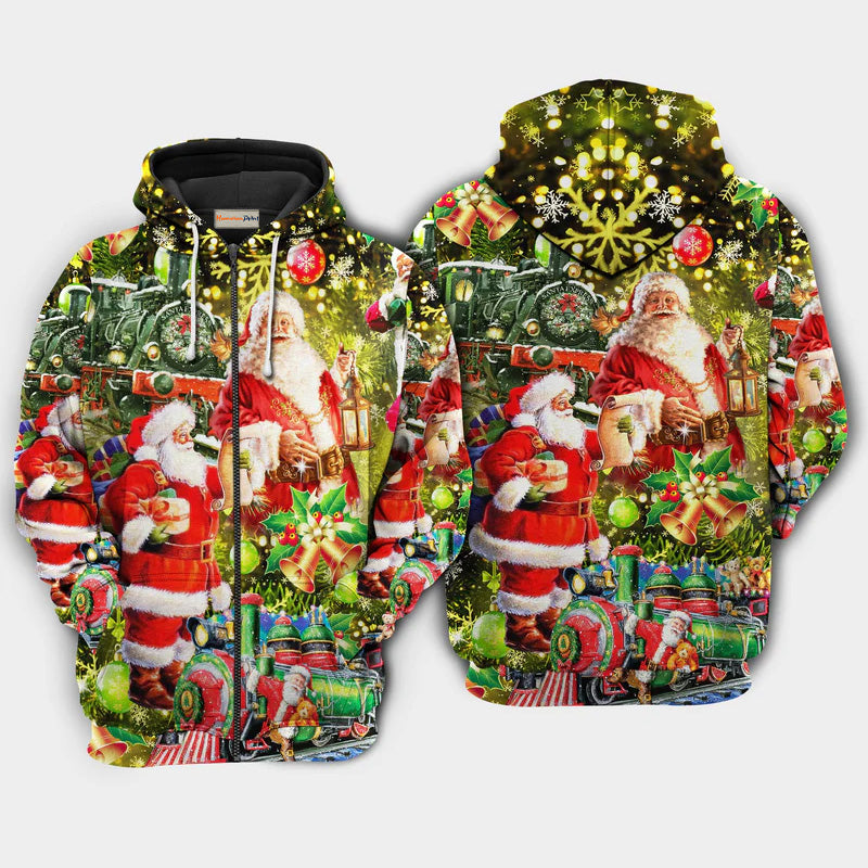 Christmas Holiday Coming Soon Art – 3D Hoodie