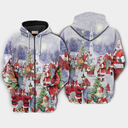 Christmas Holiday Coming Soon Quote – 3D Hoodie