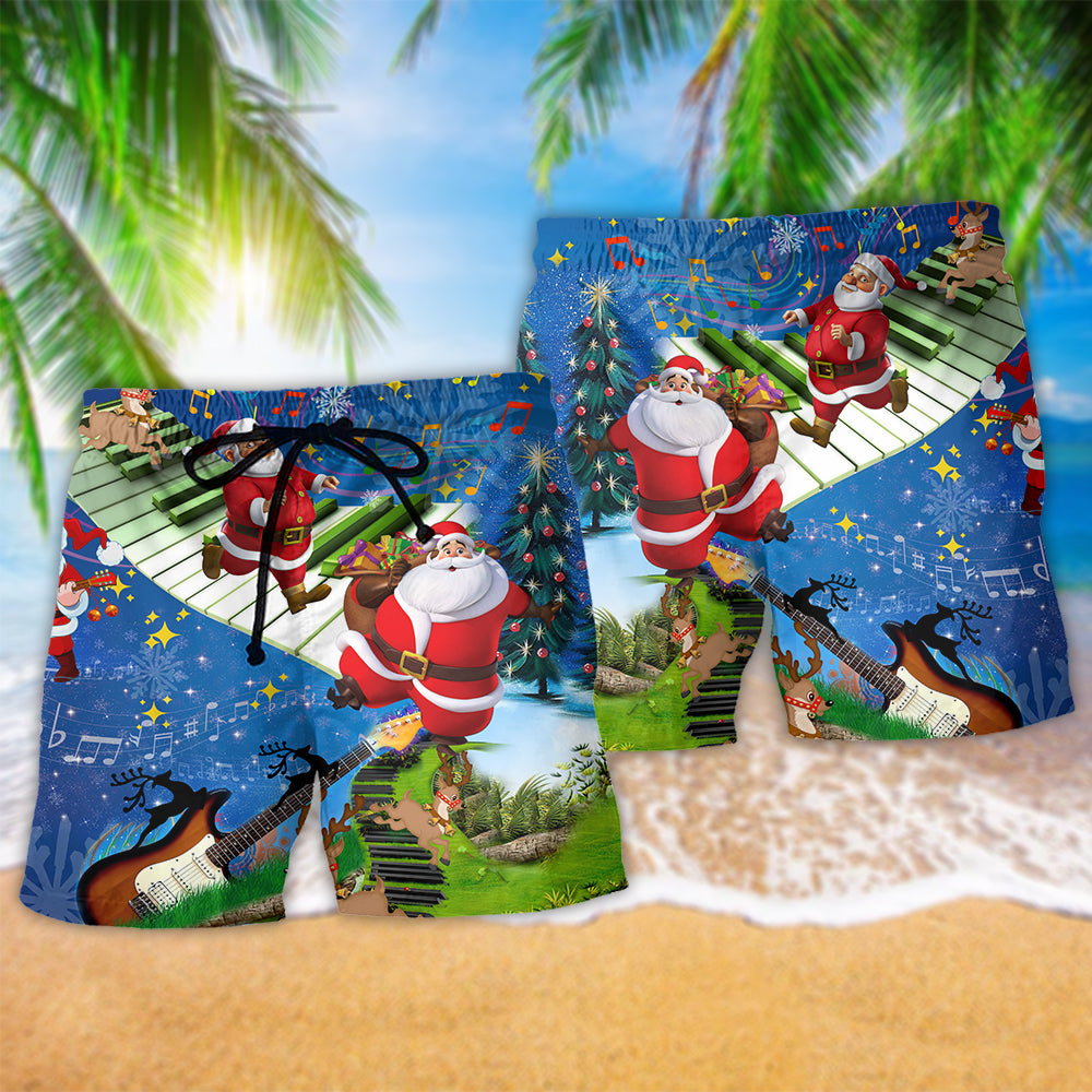 Christmas Musical Jumping Fun – Beach Short