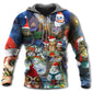 Christmas Love Owls Happiness Art – 3D Hoodie
