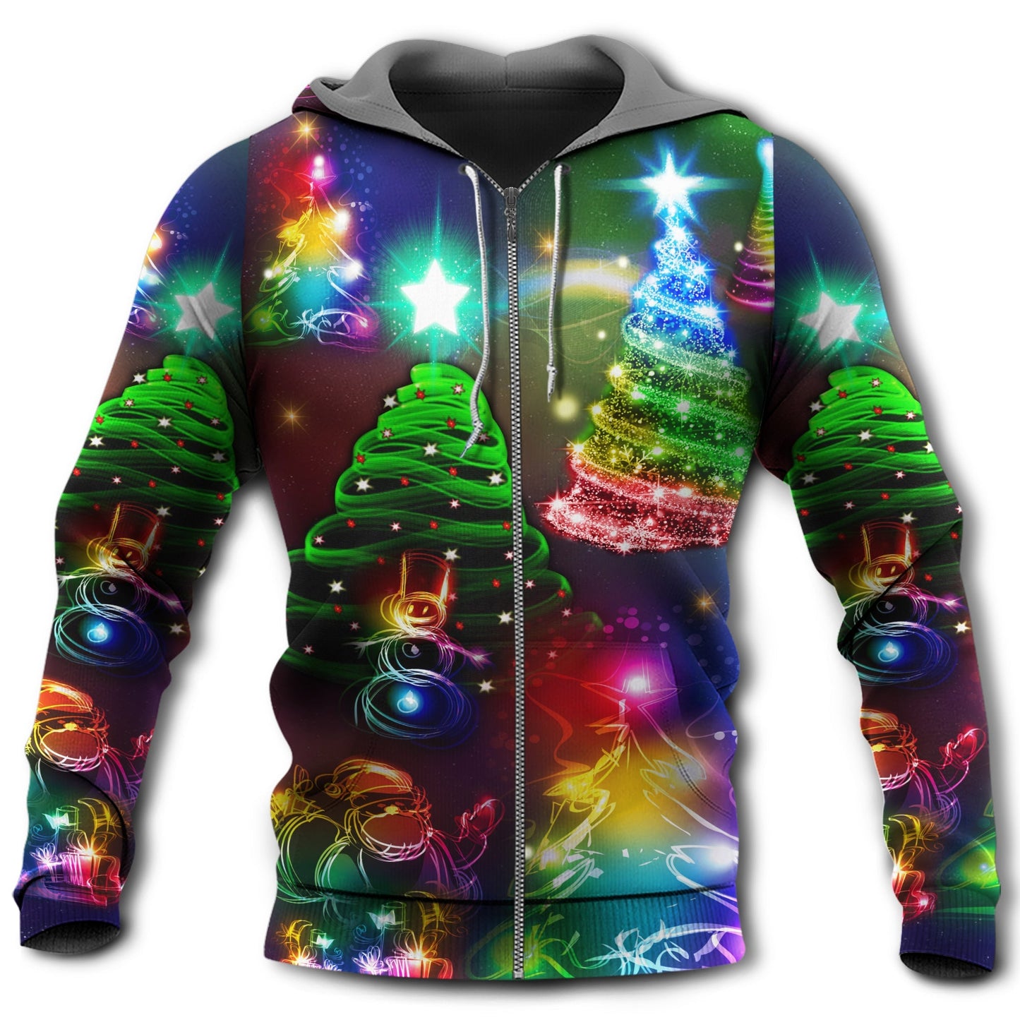 Christmas Merry Everything Happy Style - 3D Hoodie