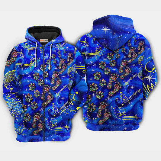 Christmas Never Walk Alone Quote – 3D Hoodie