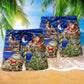 Christmas Night Toy Workshop – Beach Short