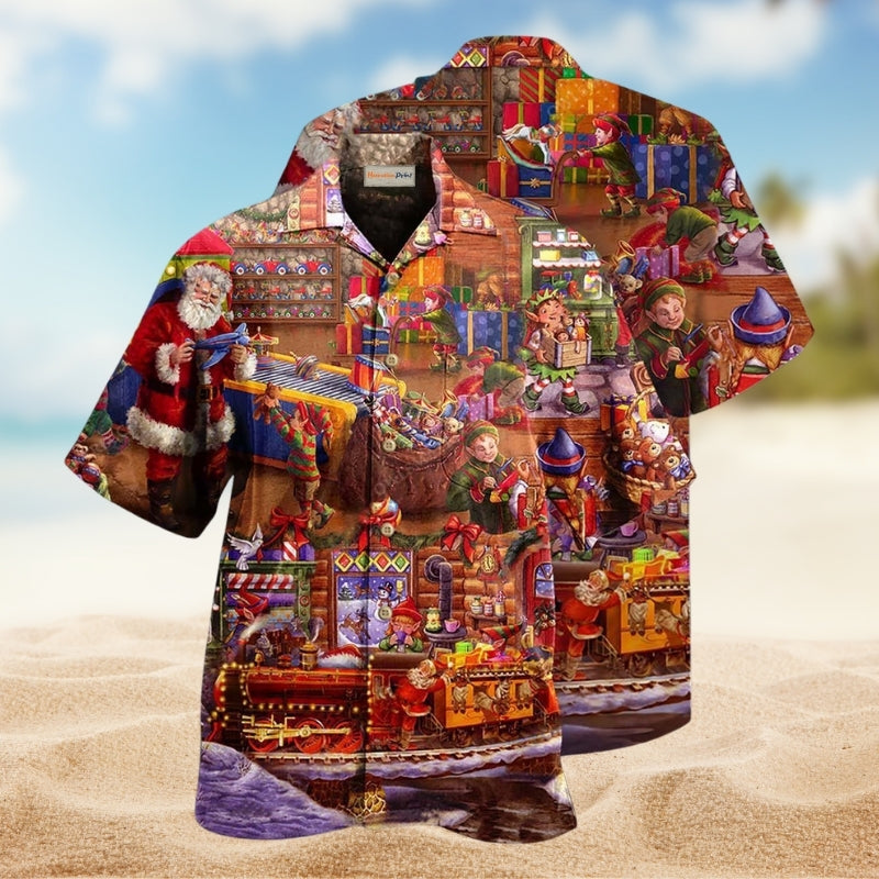 Christmas Santa And Happiness Limited Edition – Hawaiian Shirt