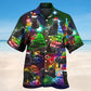 Christmas Tree Black Cat Style – Hawaiian Shirt