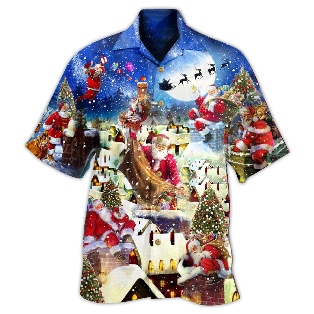Christmas Santa’s Busiest Night – Hawaiian Shirt