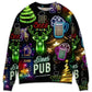 Christmas Beer Neon Art Style – Sweater - Ugly Christmas Sweater
