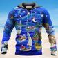 Christmas Coming Soon Blue - 3D Hoodie