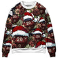Christmas D20 Witch Dice Holiday Vibe – Sweater - Ugly Christmas Sweater
