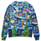 Christmas Dancing Reindeer Happy – Sweater - Ugly Christmas Sweater