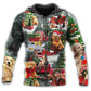 Christmas Dogs Cute Love - 3D Hoodie2