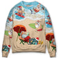 Christmas Santa Beach Holiday Style – Sweater - Ugly Christmas Sweater