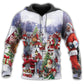 Christmas Santa Claus Is Coming - 3D Hoodie