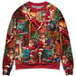 Christmas Santa Story Chilling Happy Xmas – Sweater - Ugly Christmas Sweater