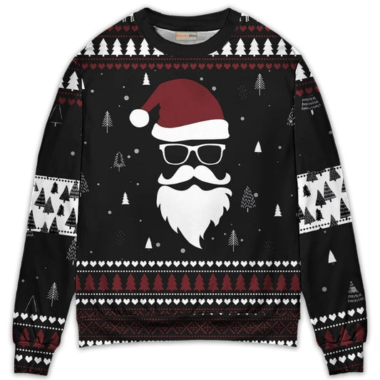 Christmas Santa Up On The Rooftop – Sweater - Ugly Christmas Sweater