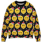 Christmas Smile Happy Face Santa Hat – Sweater - Ugly Christmas Sweater