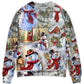 Christmas Snowman Merry Xmas Style – Sweater - Ugly Christmas Sweater