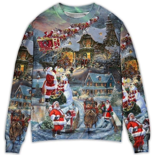 Christmas Wonderful Time Of The Year – Sweater - Ugly Christmas Sweater