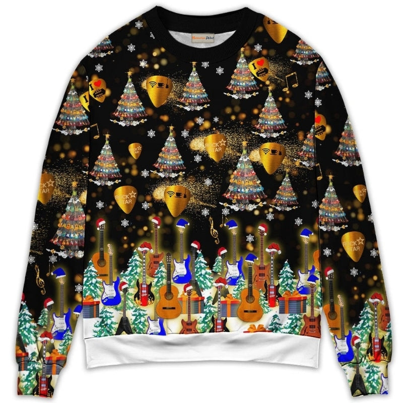 Christmas Yes I Speak Guitar – Sweater - Ugly Christmas Sweater