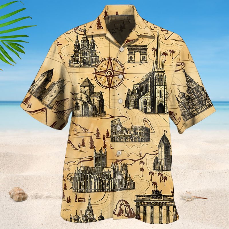 Church Vintage Style – Hawaiian Shirt