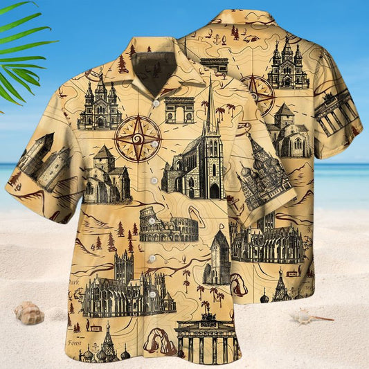 Church Vintage Style – Hawaiian Shirt