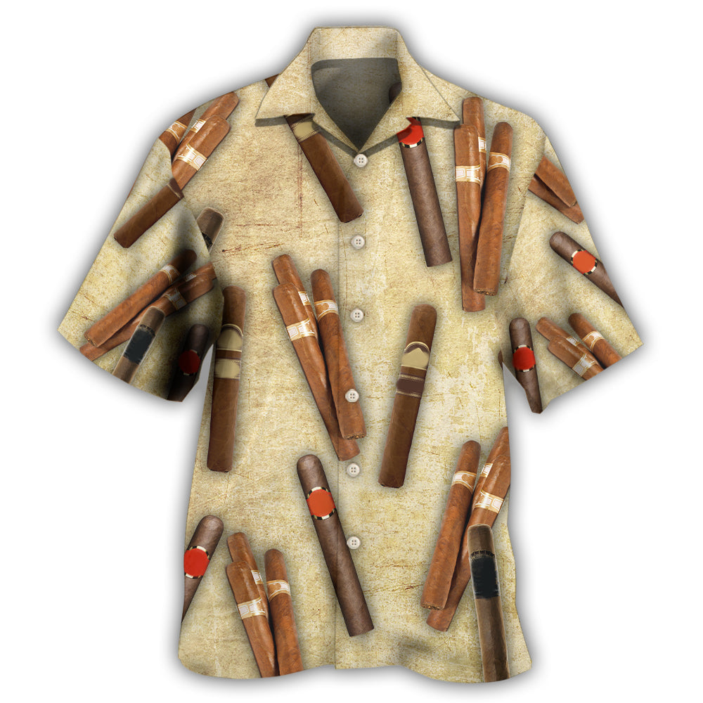 Cigar Is My Therapy Humor - Hawaiian Shirt