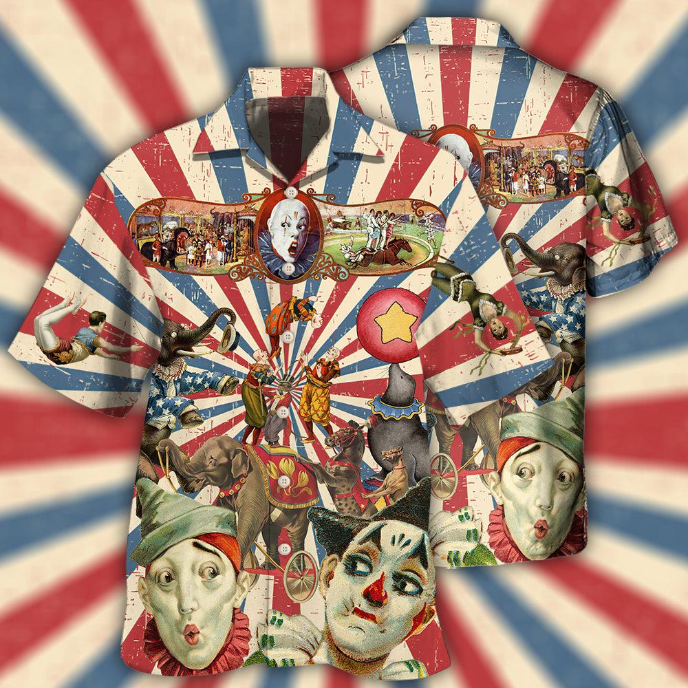 Circus Vintage Style – Hawaiian Shirt