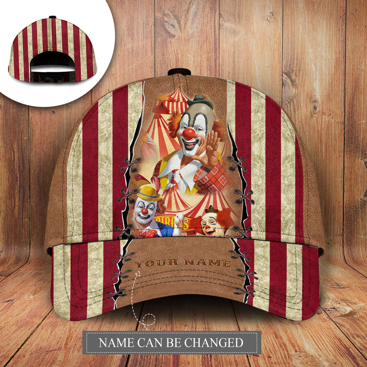 Funny Circus Life Personalized – Classic Cap