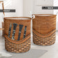 Clarinet Rattan Teaxture - Laundry Basket - Owls Matrix LTD