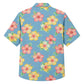 Classic Floral Hawaiian Shirt- Bronze Hibiscus Autumn Palm Print
