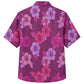 Classic Floral Hawaiian Shirt- Cream Hibiscus Vintage Aloha Print