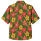 Classic Floral Hawaiian Shirt- Golden Hour Hibiscus Palm Print