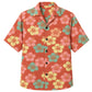 Classic Floral Hawaiian Shirt- Green Hibiscus Fern Canopy Print