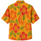Classic Floral Hawaiian Shirt- Ivory Hibiscus Botanical Sketch Print