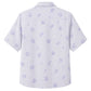 Classic Floral Hawaiian Shirt - Lavender Hibiscus Petal Print for Men