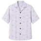 Classic Floral Hawaiian Shirt - Lavender Hibiscus Petal Print for Men