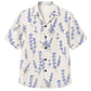 Classic Floral Hawaiian Shirt - Lavender Orchid Drift Print for Summer