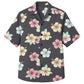 Classic Floral Hawaiian Shirt- Violet Hibiscus Dream Bloom Print