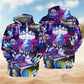 Classic Bowling Purple Art – 3D Hoodie